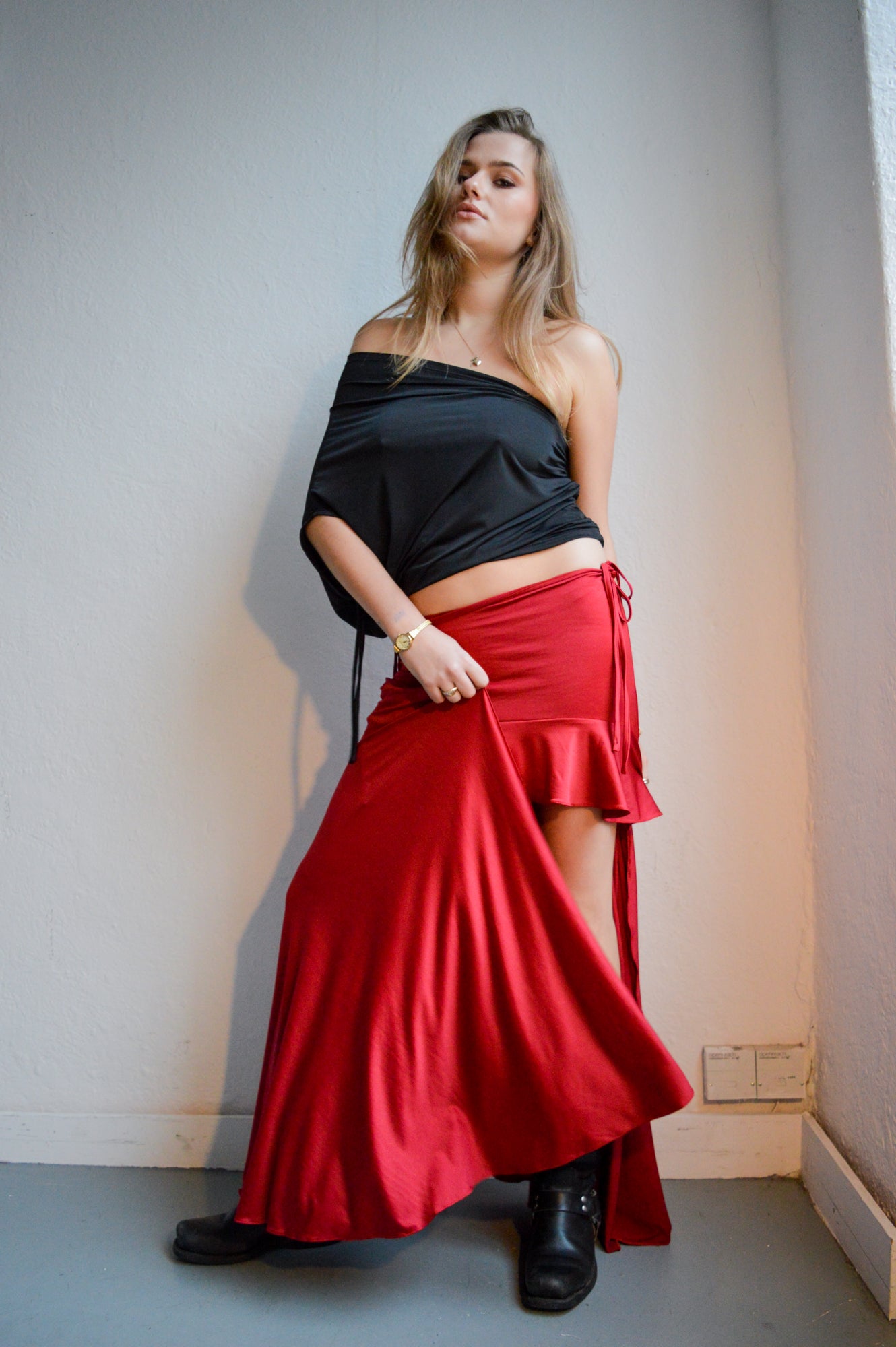 Skirt Red 001